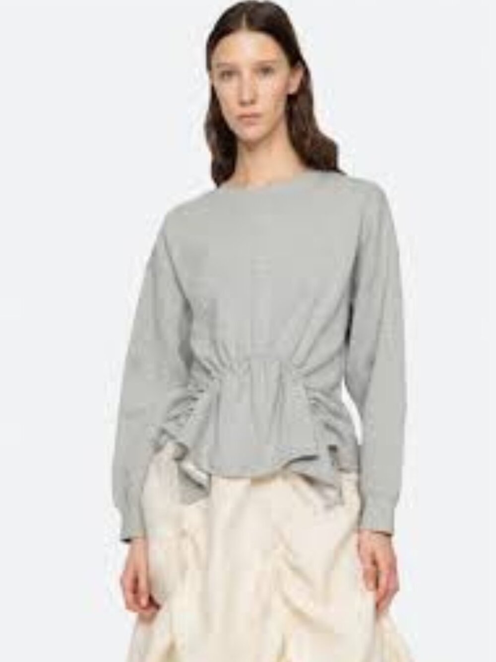 NWT NEVER WORN Sea NY Elegi Sweatshirt Grey Size S